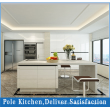 MDF White Lacquer Painting Kitchen Cabinet